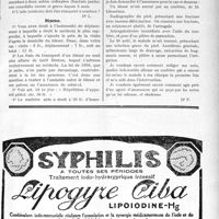 2267 - Page XLVII-2213 - Correspondance. Application du Tarif Breton. Déplacement du médecin. 2° Déplacement du blessé, etc / 1° Astragalectomie ; 2° Déplacement non au domicile du malade
