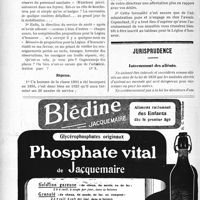 2270 - Page 2216-L - Correspondance. Durée des obligations militaires. Affectation. Légion d’Honneur / Jurisprudence. Internement des aliénés