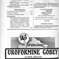 2278 - Page 2222-IV - Sommaire / Office de renseignements du « concours »