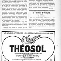 2319 - Page XLI-2263 - Note de pratique quotidienne. Le pneumothorax artificiel. Un point technique / A travers l’officiel