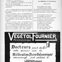 2322 - Page 2266-XLIV - A travers l’officiel. Conditions d’admission à concourir et nature des épreuves / Variétés. Les Médecins et le Guérisseur