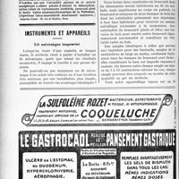 2328 - Page 2272-VI - La Journée du Concours Médical / Instruments et appareils. Lit mécanique improvisé