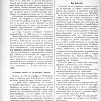 2348 - Page 2292 - Partie scientifique. L’Actualité Scientifique. La Presse. Tuberculose du larynx [(Journal des Praticiens, 3 mai 1924)] / L'appendicite par corps étrangers non organiques [(La Presse médicale, 3 mai 1924)] / Traitement médical de la paralysie infantile [(Gazette des hôpitaux. 6 mai 1924)] / Les asthénies [(Bulletin médical, 7-14 mai 1924)]