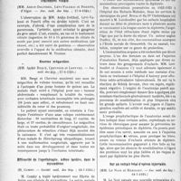 2352 - Page 2296 - Partie scientifique. L’Actualité Scientifique. Les Sociétés Savantes. Paris. Thoracoplastie extra-pleurale dans la tuberculose, (Soc. méd. des hôpitaux ; 11-7-1924) / gangrène du gros orteil par artérite pneumonique. Traitement citraté, (Soc. méd. des hôp. 27-6-1924) / Enorme mégacôlon, (Soc. méd. des hôp ; 27-6-f 924) / Efficacité de l’opothérapie, même tardive, dans le myxoedème, (Société méd. des hôp ; 18-7-1924) / Immunisation anti-diphtérique, (Soc. méd. des hôp ; 18-7-1924) / Sur un extrait total d’opium injectable, (Soc. méd. des hôp ; 18-7-1924)