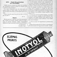 2373 - Page XLVII-2317 - Correspondance. Révision de la puissance d’une automobile en vue de l’impôt / Impôt des prestations sur automobiles / Base de la patente