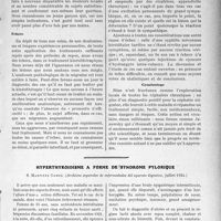 2405 - Page 2349 - Partie scientifique. Travaux Originaux. Chirurgie intestinale. De la migraine, par le Dr G. Didsbury. Récidives / Echecs / Hyperthyroidisme à forme de syndrome pylorique, S. Martinez Gomez [L. Pron]