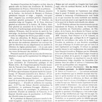 2416 - Page 2360 - Partie scientifique. L’Actualité Scientifique. Les Congrès. Congrès des médecins aliénistes et neurologistes de France et des Pays de langue française. Une des formes de l’enfance anormale : la débilité mentale, par les Dr Simon et Vermeylen