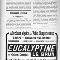 2438 - Page 2382-LIV - A travers l'officiel. Des experts et des interprètes / Documents officiels. A L'officiel