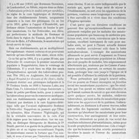 2449 - Page 2393 - Propos du Jour. Toujours au sujet de la lutte contre la tuberculose. L’erreur du sanatorium populaire. L’opinion d’un praticien de province [J. Noir]