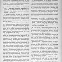 2473 - Page 2417 - Partie scientifique. L'actualité Scientifique. Les Thèses. Contribution à l’étude de la digibaïne, par Dr R. Chantelu, 1924 / Croissance et carence alimentaire, par Dr. Léon Barre, Paris, 1923 / Le rythme vaginal chez la lapine et ses relations avec le cycle-oestrien de l’ovaire, par Dr Min-Yee Tsu Zong-Yung, Strasbourg, 1924