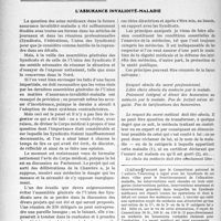 2474 - Page 2418 - Partie professionnelle. Travaux Originaux. L’assurance invalidité-maladie [J. Vanverts]