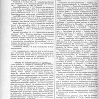 2486 - Page 2430 - Partie professionnelle. Reportage professionnel. Nouvelles et Informations. Clinique d’accouchements et de gynécologie Tarnier / Clinique des maladies cutanées et syphilitiques