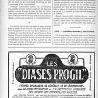 2540 - Page 2482-XLIV - Correspondance. Accident survenu à un ouvrier se rendant à son travail / Accident survenu à un tâcheron