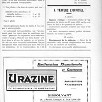 2547 - Page LI-2487 - Note de pratique quotidienne. Traitement des crises gastriques du tabès / A travers l’officiel