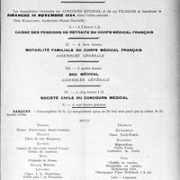 2559 - Page 2497 - La Journée du Concours Médical, 16 Novembre 1924