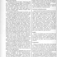 2594 - Page 2532 - Partie Professionnelle. Travaux Originaux. Comptes rendus, documents, pièces officielles…. Sou médical. Rapport du secrétaire général sur l’exercice 1923-1924. Accidents du travail / Fonctions publiques / Assistance médicale gratuite / Impôts