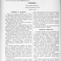 2620 - Page 2556 - Partie Scientifique. Travaux Originaux. L’asthme, par Jacques Decourt, (Suite et fin). Evolution et pronostic / Diagnostic différentiel
