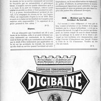 2652 - Page 2588-XLIV - Correspondance. Prorogation de bail / Accident du travail. Faute inexcusable ? / Brûlure par la chaux. Accident du travail