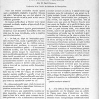 2669 - Page 2605 - Partie Scientifique. De la thérapeutique intra-utérine dans l’infection puerpérale, par M. Paul Delmas