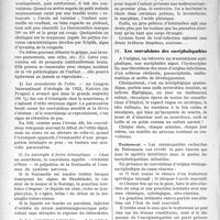 2674 - Page 2610 - Partie Scientifique. Les convulsions des jeunes enfants, par le Dr Germain Blechmann. Convulsions et tétanie / La convulsion symptomatique / Les convulsions des encéphalopathies