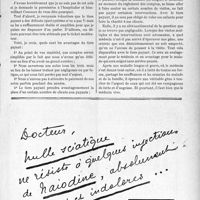 2717 - Page VII-2653 - Correspondance. Pour le tiers payant