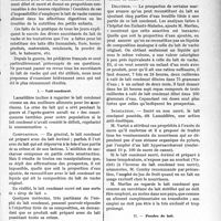 2727 - Page 2663 - Partie Scientifique. Travaux Originaux. Étude des laits modifiés les plus utilisés en France dans l’alimentation des nourrissons, bien portants et malades, par le Dr Germain Blechmann. Lait condensé / Poudre de lait