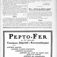 2761 - Page XLVII-2697 - Correspondance. Dépenses à déduire du revenu professionnel / Patente de médecin et patente de directeur d’établissement médical