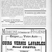 2765 - Page LI-2701 - Correspondance. Majoration pour enfants. Droits de la veuve d’un réformé de guerre / Application du Tarif Breton. Ponction répétée d’un petit kyste superficiel / Un sanatorium pour petites bourses