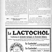 2780 - Page 2716-XII - Correspondance. Assistance médicale d’une personne tombée malade hors de son domicile de secours / Accident du travail et secret professionnel