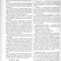 2792 - Page 2728 - Partie Scientifique. Travaux Originaux. Prophylaxie générale des fièvres éruptives, par le Docteur André Verdeau. Rougeole / Récolte du sérum