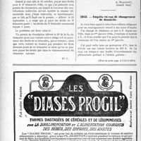 2834 - Page 2768-X - Correspondance. Paiement des taxes sur les automobiles / Impôts en cas de changement de domicile