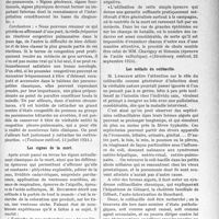 2853 - Page 2787 - Partie Scientifique. L'Actualité Scientifique. La Presse. Les congestions pulmonaires des enfants [(Toulouse médical, 15 juillet 1924)] / Les signes de la mort [(Strasbourg médical, 22 septembre 1924)] / Les méfaits du colibacille [(Gazette des Prat, 1er octobre 1924)]