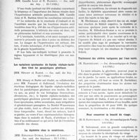 2854 - Page 2788 - Partie Scientifique. L'Actualité Scientifique. Les Sociétés Savantes. Paris. Les lésions rénales et l’hypertension artérielle, (Soc. méd. des hôp ; 25-7-1924) / Les variations spontanées du liquide céphalo-rachidien chez les paralytiques généraux, (Soc. méd. des hôp ; 25-7-1924) / La diphtérie chez le nourrisson, (Soc. méd. des hôpitaux ; 25-7-1924) / Traitement des ulcères variqueux par l’eau sucrée, (Soc. dermatologique de Nancy, 3-6-1924) / Pour conserver la beauté du visage, (Soc, dermatologique de Nancy, 3-6-1924)