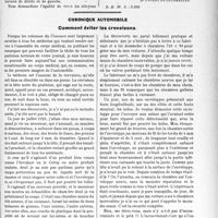 2863 - Page 2797 - Partie Professionnelle. Travaux Originaux. A propos des nouveaux impôts et de leur perception [Dr Foveau de Courmelles] / Chronique automobile. Comment éviter les crevaisons [Dr. O. Bayssellance]