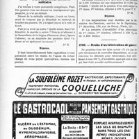 2868 - Page 2802-XL - Correspondance. Impôts en cas de changement de domicile / Perte de livret de médaille militaire / Majoration de pension militaire / Droits d’un tuberculeux de guerre