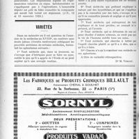 2874 - Page 2808-XLVI - Documents officiels. A l’officiel. Réponses des Ministres aux questions des Parlementaires. Accident agricole survenu le dimanche / Variétés