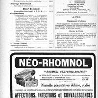 2876 - Page 2810-IV - Sommaire / Office de Renseignements du « Concours »