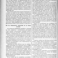 2900 - Page 2834 - Partie Scientifique. L'Actualité Scientifique. La Presse. Considérations critiques sur la psychanalyse [(Paris médical, 14 juin 1921)] / Sur les vomissements incoercibles de la femme enceinte [(Paris médical, 21 juin 1924)] / Quels sont les fibromes qu’il faut opérer ? [(Paris médical, 21 juin 1924)]