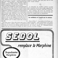 2937 - Page VII-2871 - Pour aider à la documentation des thèses de doctorat / Le médecin et l’impôt sur le revenu