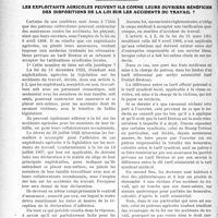 2976 - Page 2906 - Partie Professionnelle. Travaux Originaux. Le dispensaire antituberculeux. Son rôle, ses attributions, les limites de son action [Dr N. Roure] / Les exploitants agricoles peuvent-ils comme leurs ouvriers bénéficier des dispositions de la loi sur les accidents du travail ? [Dr Paul Boudin]