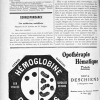 2996 - Page 2924-VI - Demandes et offres / Correspondance. Les médecins mobilisés