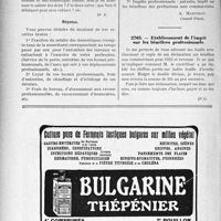 3000 - Page 2928-X - Correspondance. Déductions à opérer sur le revenu professionnel / Etablissement de l’impôt sur les bénéfices professionnels