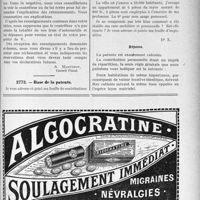 3001 - Page XI-2929 - Correspondance. Etablissement de l’impôt sur les bénéfices professionnels / Base de la patente