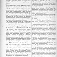 3028 - Page 2954 - Partie scientifique. L’Actualité Scientifique. Les Sociétés Savantes. Paris. L’hygiène en Tunisie, (Académie de médecine ; 4-11-1924) / Formes anatomiques rares de la grossesse tubaire, (Académie de médecine ; 4-11-1924) / Les blessés de guerre améliorables, (Académie de médecine ; 4-11-24) / Effets hémostatiques de la pectine, (Académie de médecine 4-11-1924) / L’action anti-diabétique de Vichy jugée par l’épreuve de l’hyperglycémie provoquée, (Académie de médecine ; 10-11-1924:) / Paralysie post-sérothérapique, (Soc. médicale des hôpitaux ; 17-10-1924)