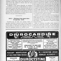 3044 - Page 2970-XLVIII - Correspondance. Accident agricole / Paiement des honoraires d’expertise civile