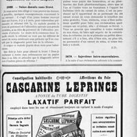 3047 - Page LI-2973 - Correspondance. Situation militaire / Application du Tarif Maginot. Soins donnés sans livret / Injections intra-musculaires