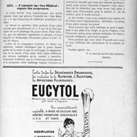 3109 - Page XLVII-3033 - Correspondance. L’évaluation des infirmités multiples / L'autorité du « Sou Médical » auprès des assurances