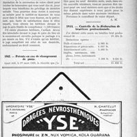 2024 - Page XI-1887 - Correspondance. Recouvrement d’honoraires contre une succession / Patente en cas de changement de poste / Contrôle de la déclaration de bénéfices professionnels
