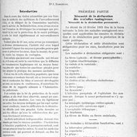 3000 - Page 2829 - Partie professionnelle. Comptes rendus, documents, pièces officielles.. Hygiène publique. Les maladies contagieuses. Désinfection et prophylaxie, Dr J. Dargelos