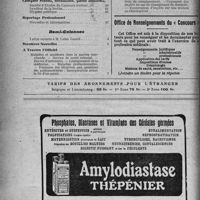 0005 - Page 2-IV - Sommaire / Office de Renseignements du « Concours »